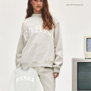NEW Gray Parke Sweatshirt L/XL